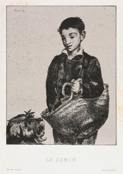 Urchin. af Édouard Manet