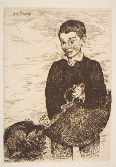 The Urchin, 1861-62. af Édouard Manet