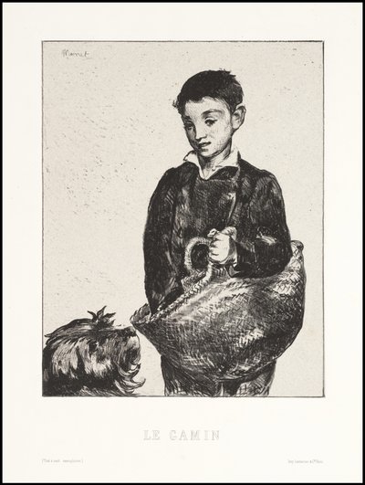 The Urchin, 1862 af Édouard Manet