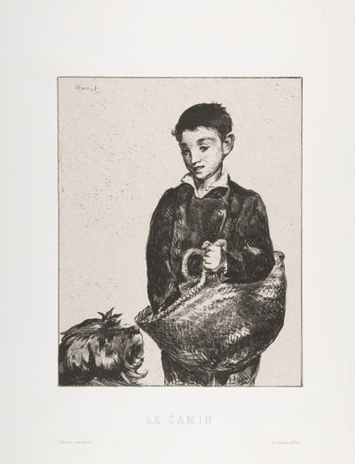 The Urchin, 1868. af Édouard Manet