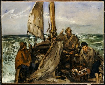 Havets arbejdere, 1873 af Édouard Manet