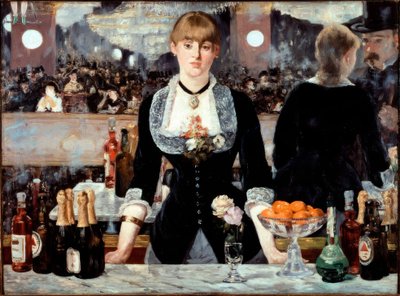 En bar på Folies-Bergère af Édouard Manet