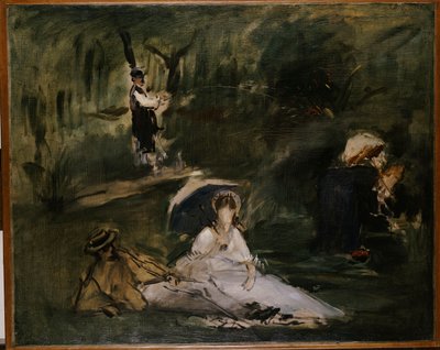 Under Træerne af Édouard Manet