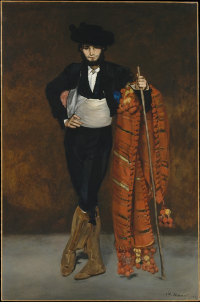 Ung mand i majo-kostume af Édouard Manet
