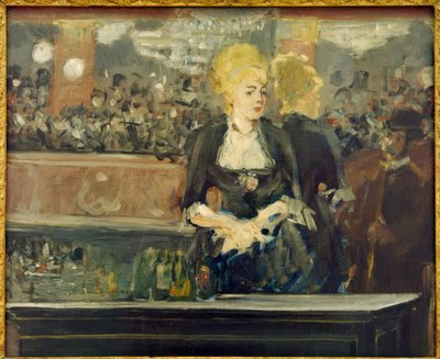 Studér til baren på Folies-Bergère af Édouard Manet