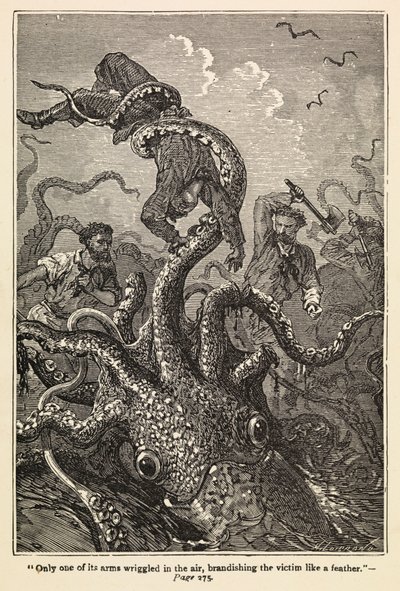Tyve tusinde ligaer under havet af Edouard & Neuville Alphonse Marie Adolphe de (1835 85) Riou