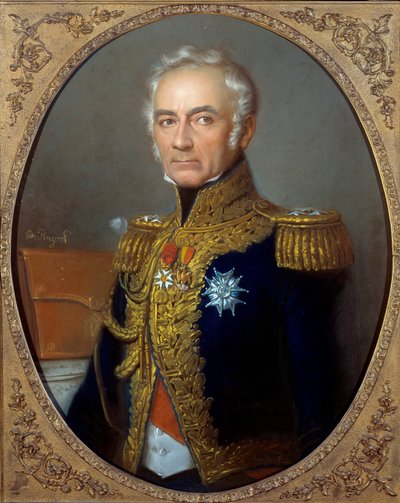 Portræt af Charles Tristan, greve af Montholon (1783-1853) Maleri af Edouard Pingret (1788-1875) ca. 1840, 82 x 67 cm. Paris, Musee de l