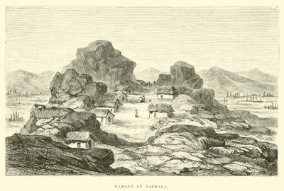 Hamlet of Sachaca af Edouard Riou