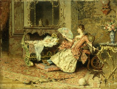 Ser på babyen af Edouard Toudouze