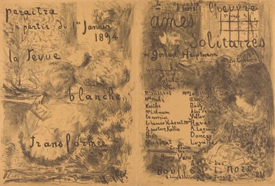 ensomme sjæle af Edouard Vuillard