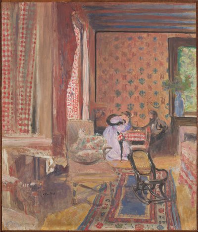 Ved brætspillet af Edouard Vuillard