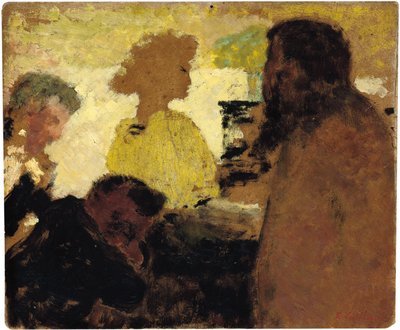 Ved klaveret, ca. 1896 af Edouard Vuillard