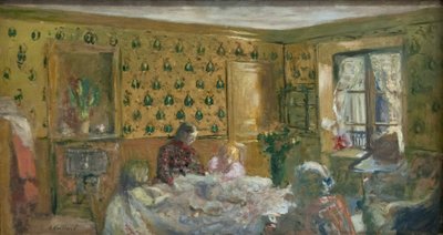 Ved arbejdsbordet af Edouard Vuillard
