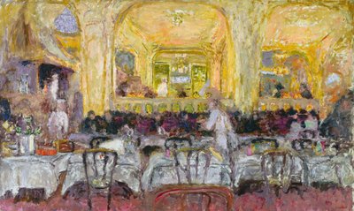 Café Wepler, ca. 1908-10, omarbejdet 1912 af Edouard Vuillard