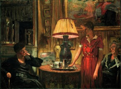 Besøget af Edouard Vuillard