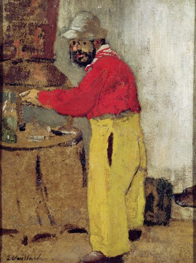 Henri de Toulouse-Lautrec i Villeneuve sur Yonne, 1898 af Edouard Vuillard