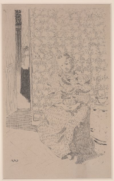 Interiør af Edouard Vuillard