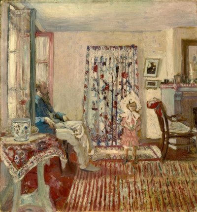 K.-X. Roussel og datter af Edouard Vuillard