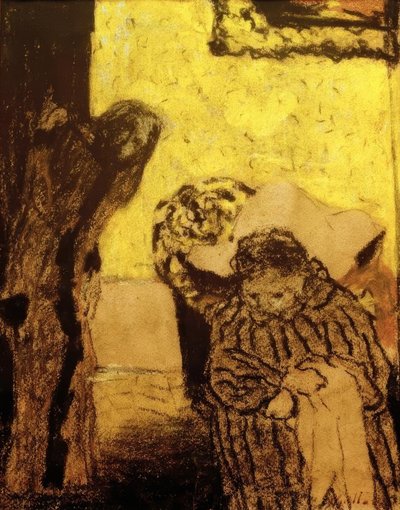 lur eller rekonvalescens af Edouard Vuillard
