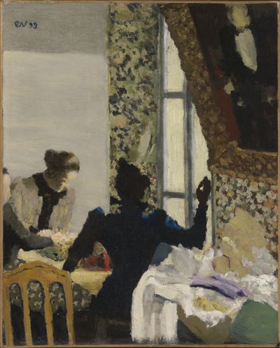 Nålen (tråden), 1893 af Edouard Vuillard