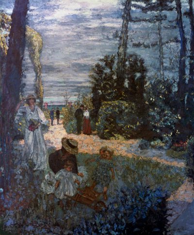 Frokost på Vasouy, 1901 af Edouard Vuillard