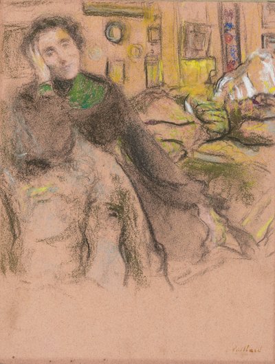 Madame Juliette Weil, studie III, 1927-1928 af Edouard Vuillard