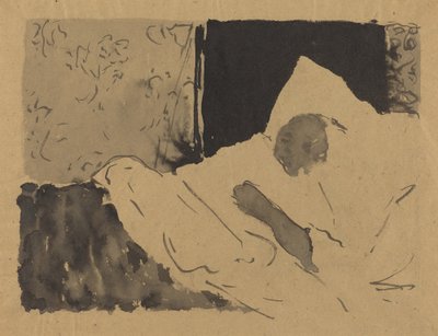 Madame V. Sovende, ca. 1892. af Edouard Vuillard