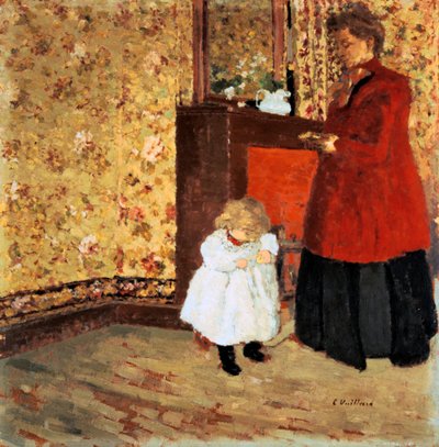 Mor og barn, 1900 af Edouard Vuillard