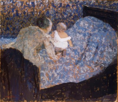 mor og barn af Edouard Vuillard