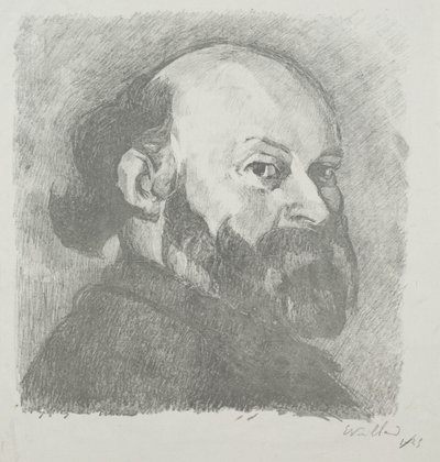 Paul Cézanne af Edouard Vuillard