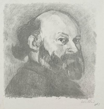 Paul Cézanne af Edouard Vuillard