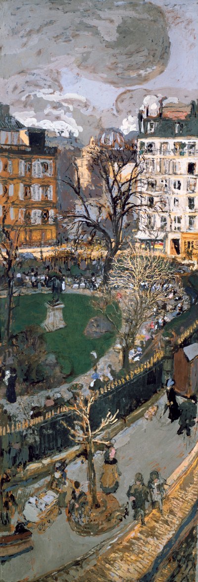 Place Vintimille, Paris, 1908-1910 af Edouard Vuillard