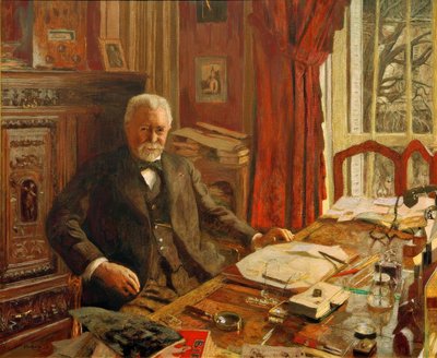 Portræt af Monsieur André Bénac af Edouard Vuillard