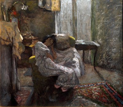 Portræt af Madame Hessel Lucie Hessel var hustru til kunstnerens kunsthandler. Pastel d