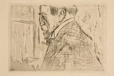 Portræt af Théo Van Rysselberghe af Edouard Vuillard