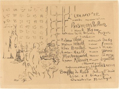 Rosmersholm af Edouard Vuillard