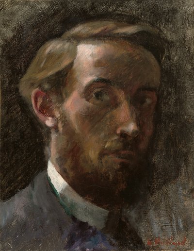 Selvportræt, 21 år af Edouard Vuillard