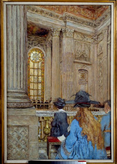 Kapellet på slottet i Versailles af Edouard Vuillard