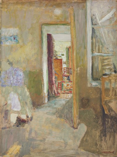 Den åbne dør, ca. 1902-1903 af Edouard Vuillard