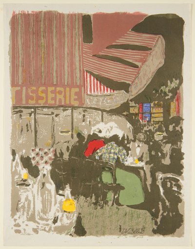 Die Konditorei af Edouard Vuillard