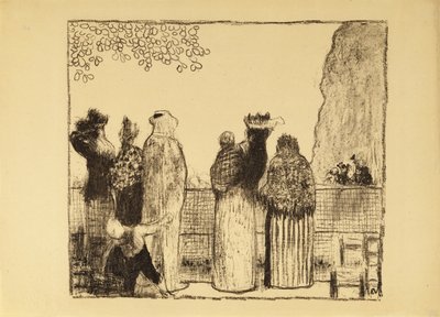 Tuilerierne, 1895 af Edouard Vuillard