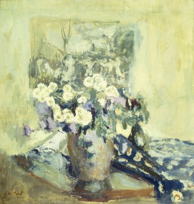 Vase med blomster, 1906 af Edouard Vuillard
