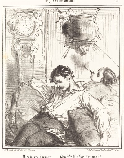 Han har et mareridt... af Edouard de Beaumont