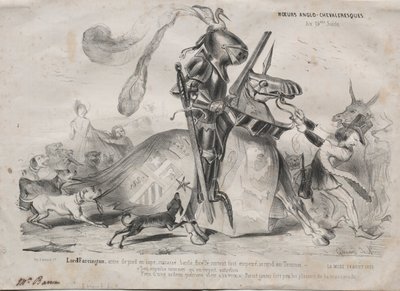 Anglo-ridderlige manerer, 1839. af Edouard de N___