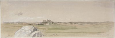 Udsigt over Neidenburg og omegn af Eduard Gaertner