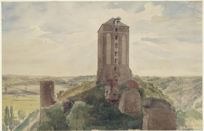 Roggenhausen Slot af Eduard Gaertner