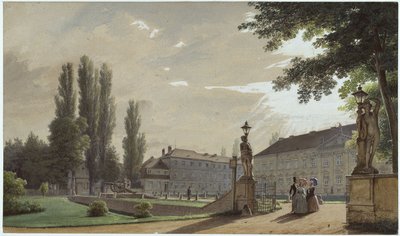 Bellevue Slot af Eduard Gaertner