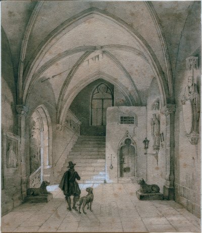 Gotisk sal af Eduard Gerhardt