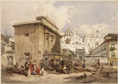 Springvand i Rio de Janeiro af Eduard Hildebrandt