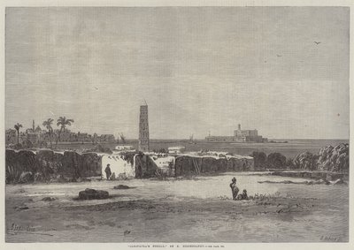 Cleopatras nål af Eduard Hildebrandt